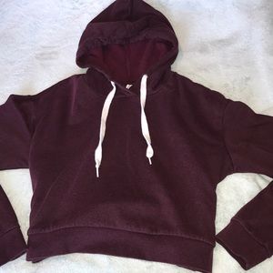 Cropped sweatshirt